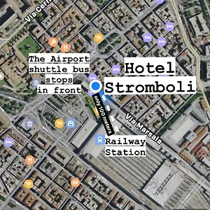 Stromboli 3*, Rome Italië